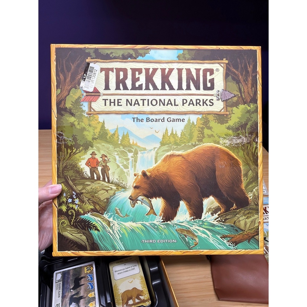 Trekking The National Parks Board Game 3rd Edition Complete Underdog Games